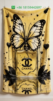 Chanel Throw Blankets